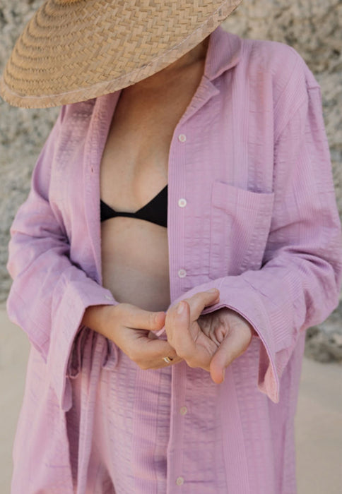 The Beach Shirt in Orchid